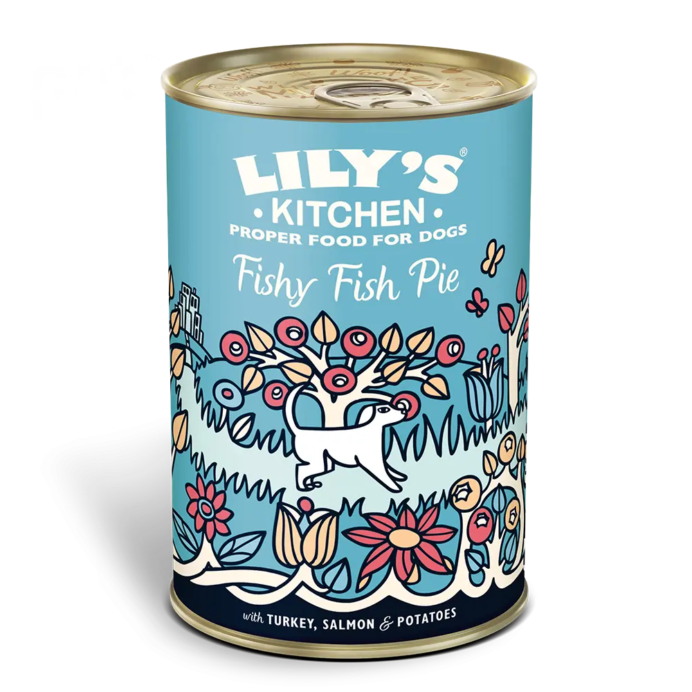 LILY's KITCHEN Wet Food For Dogs (12pcs Mixed Flavours) | 天然犬用‌主食罐 (十二罐混合口味) LILY’S KITCHEN