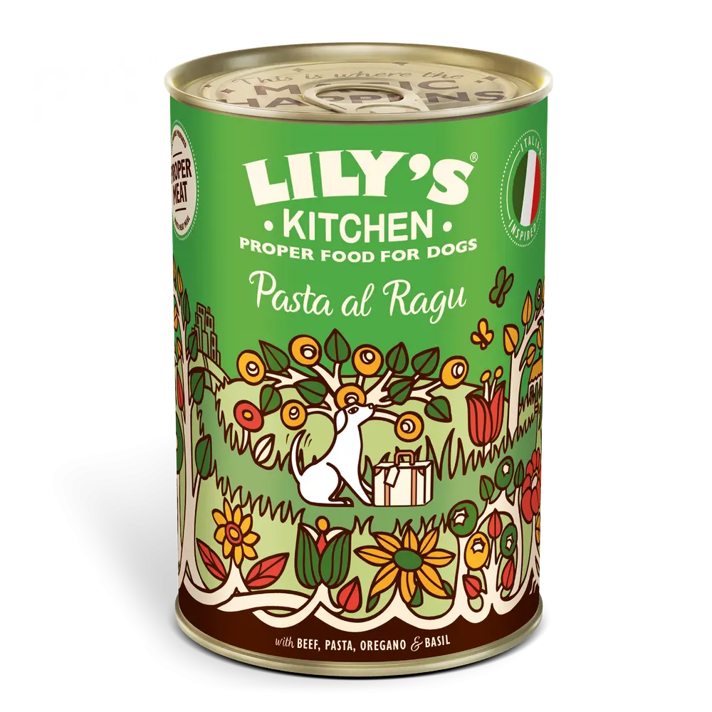 LILY's KITCHEN Wet Food For Dogs (6pcs Mixed Flavours) | 天然犬用‌主食罐 (六罐混合口味) LILY’S KITCHEN