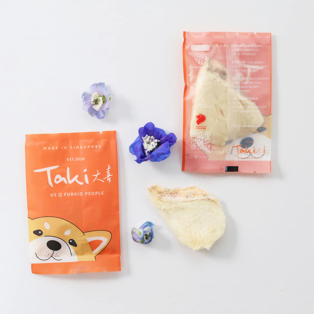 Taki Freeze-Dried Ling Cod | 鱈魚凍乾寵物零食