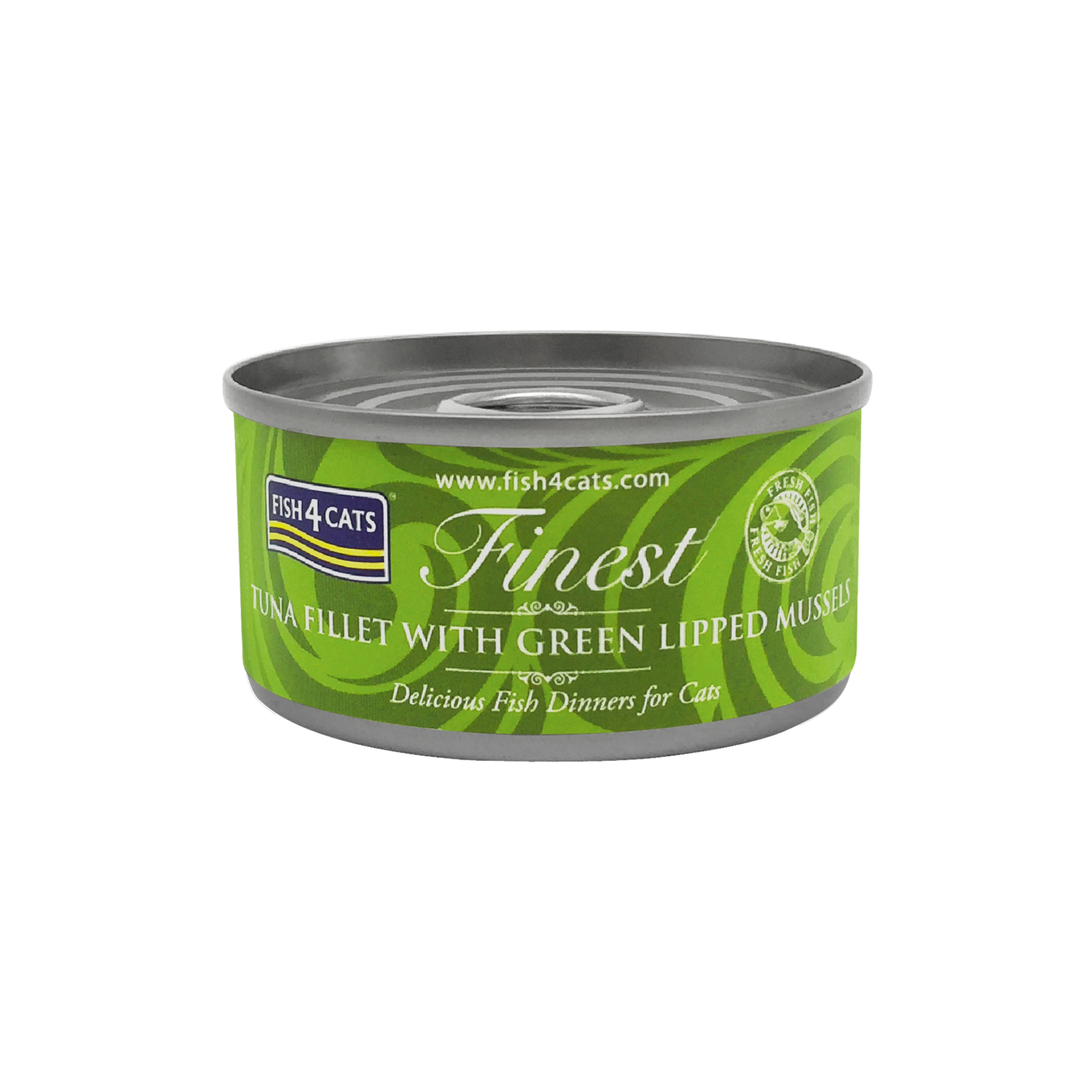 Fish4Cats Finest Tuna Fillet with Green Lipped Mussel 綠唇貽貝及吞拿魚柳柳配方 (6罐)