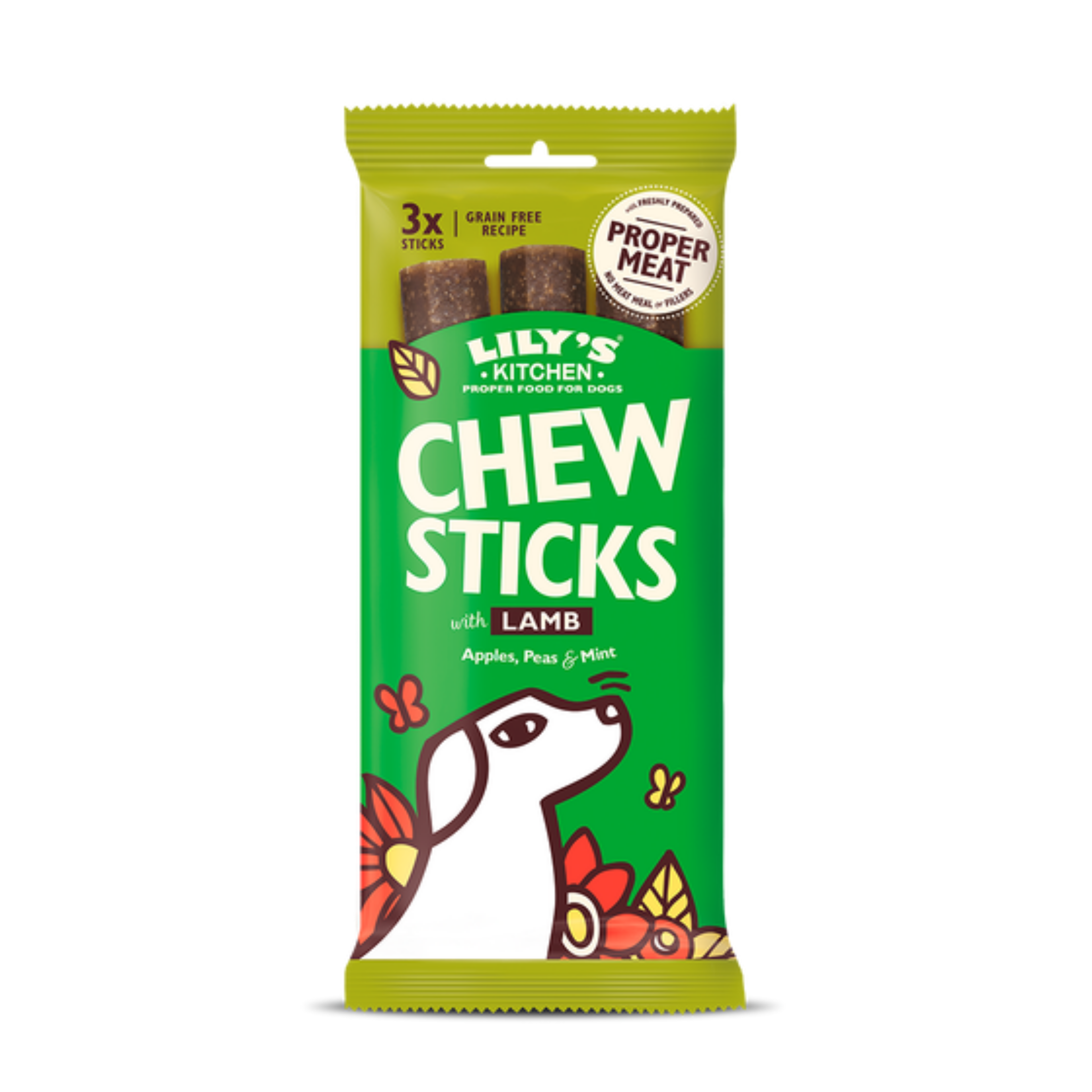Dog Treats狗狗零食- Chew Sticks with Lamb羊肉咀嚼條