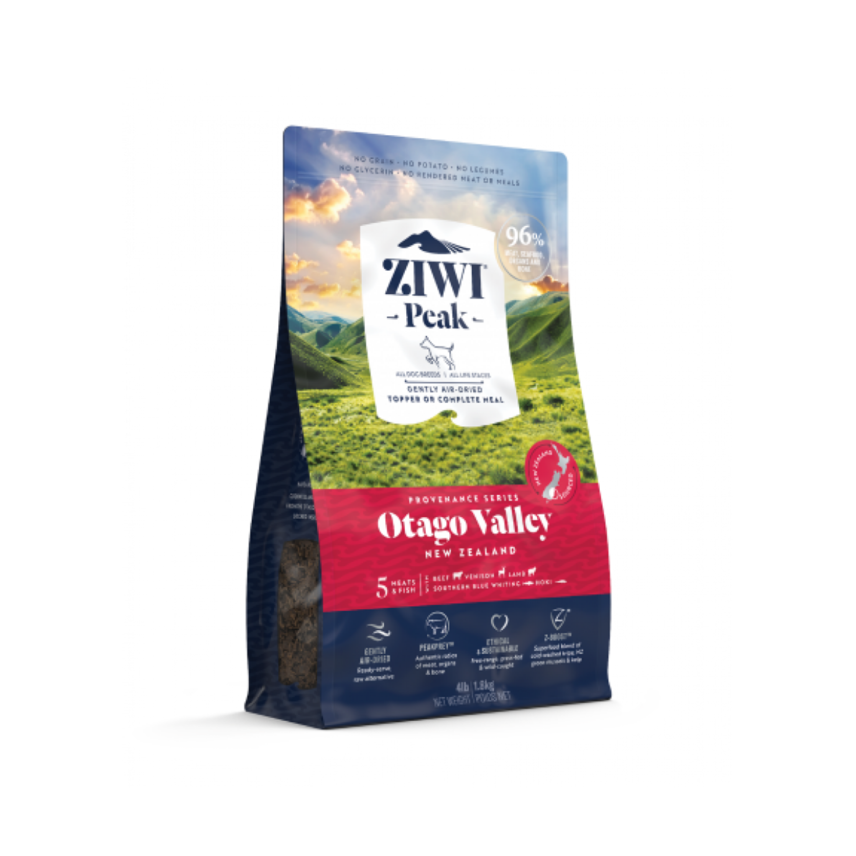 ZIWI Air-Dried Otago Valley Recipe for Dogs | 思源系列風乾狗糧 奧塔哥山谷配方