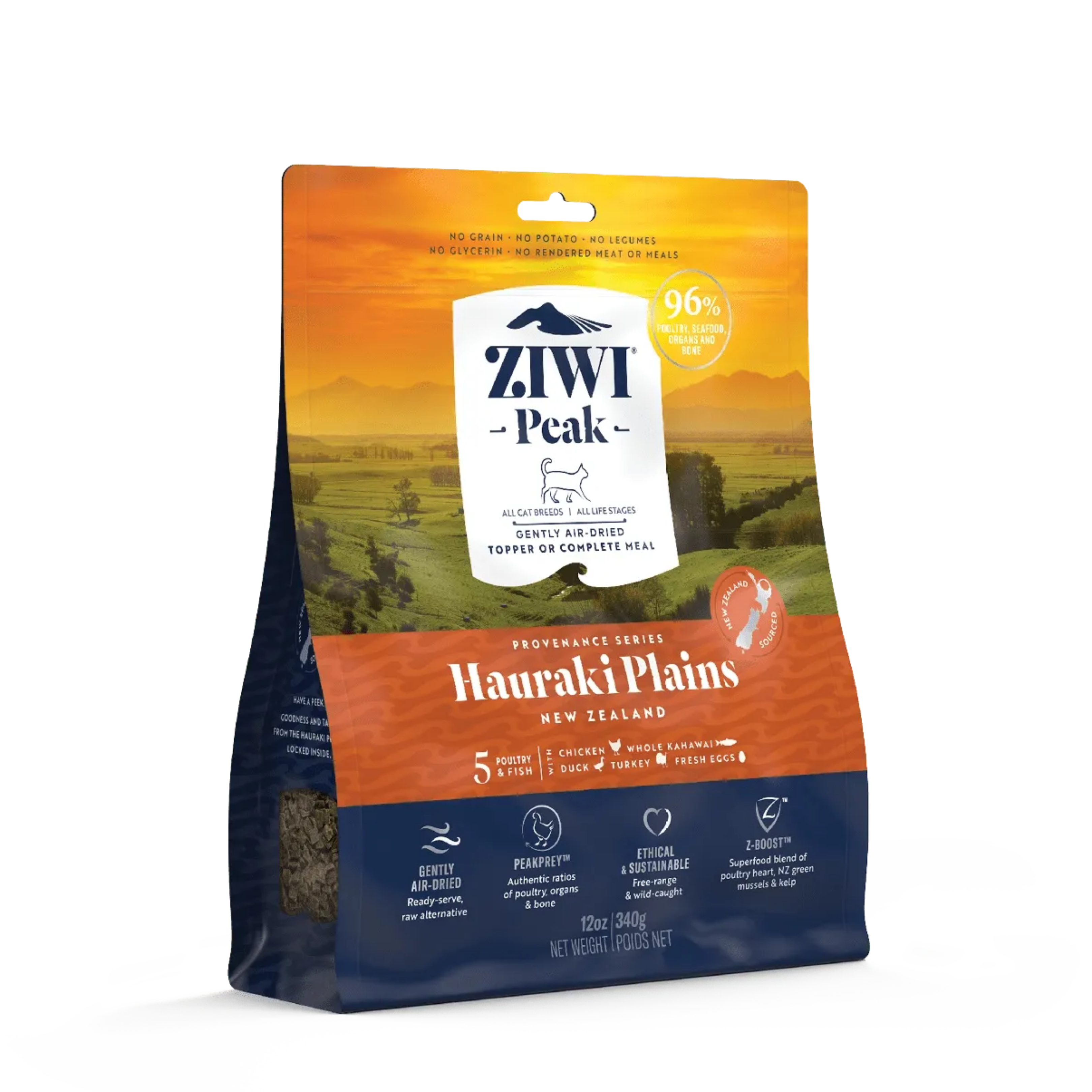 ZIWI Air-Dried Hauraki Plains Recipe for Cats | 思源系列風乾貓糧 豪拉基平原配方