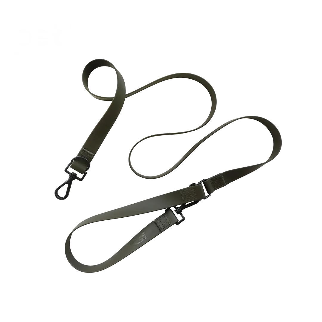 MELLEM wide 牽引繩 - 2.5cm wide // all weather convertible leash / 6ft or 180cm max Lambwolf