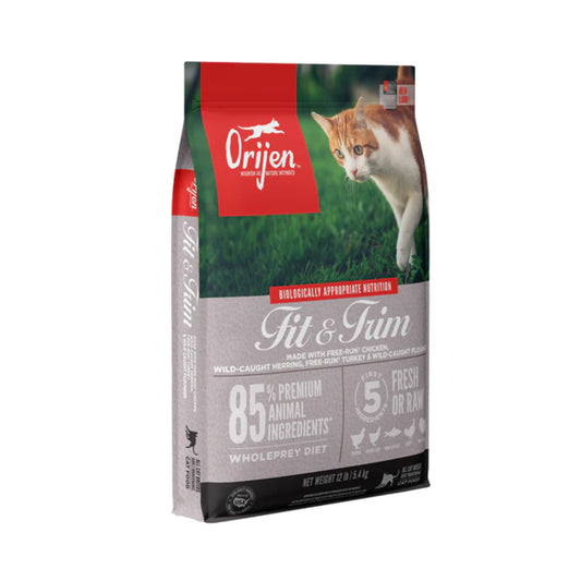 ORIJEN FIT & TRIM DRY CAT FOOD 低卡減肥配方雞肉和火雞肉成貓乾糧 Orijen